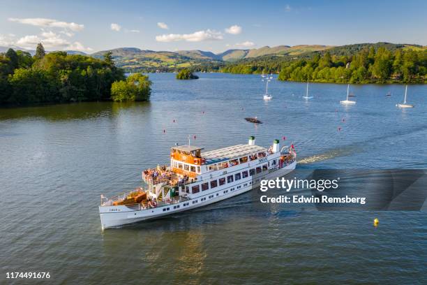 tour boat - lakeland stock pictures, royalty-free photos & images