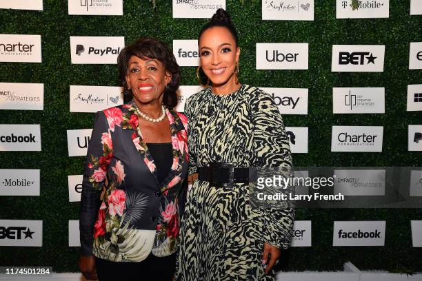 Congresswoman Maxine Waters and Angela Rye appear at IMPACT Strategies and D&P Creative Strategies 2nd Annual Tech & Media Brunch celebrating...