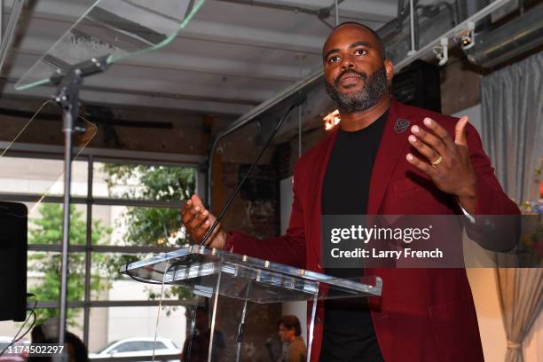 Damien Hooper-Campbell speaks at IMPACT Strategies and D&P Creative Strategies 2nd Annual Tech & Media Brunch celebrating Congressional Black Caucus...