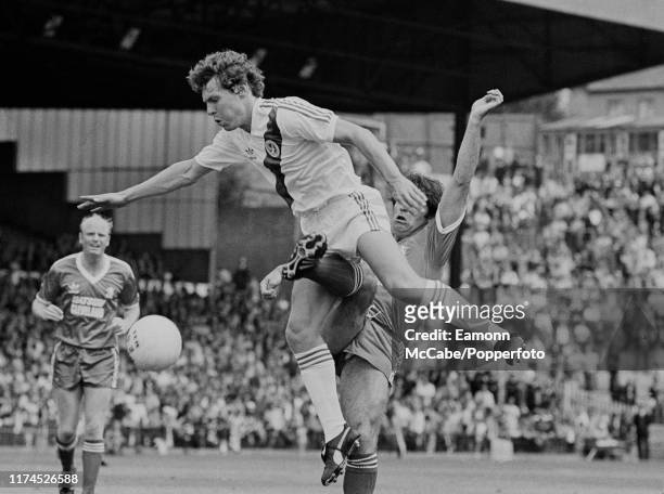 Clive Allen of Crystal Palace in action during the Football League Division One match between Crystal Palace and Middlesbrough at Selhurst Park on...