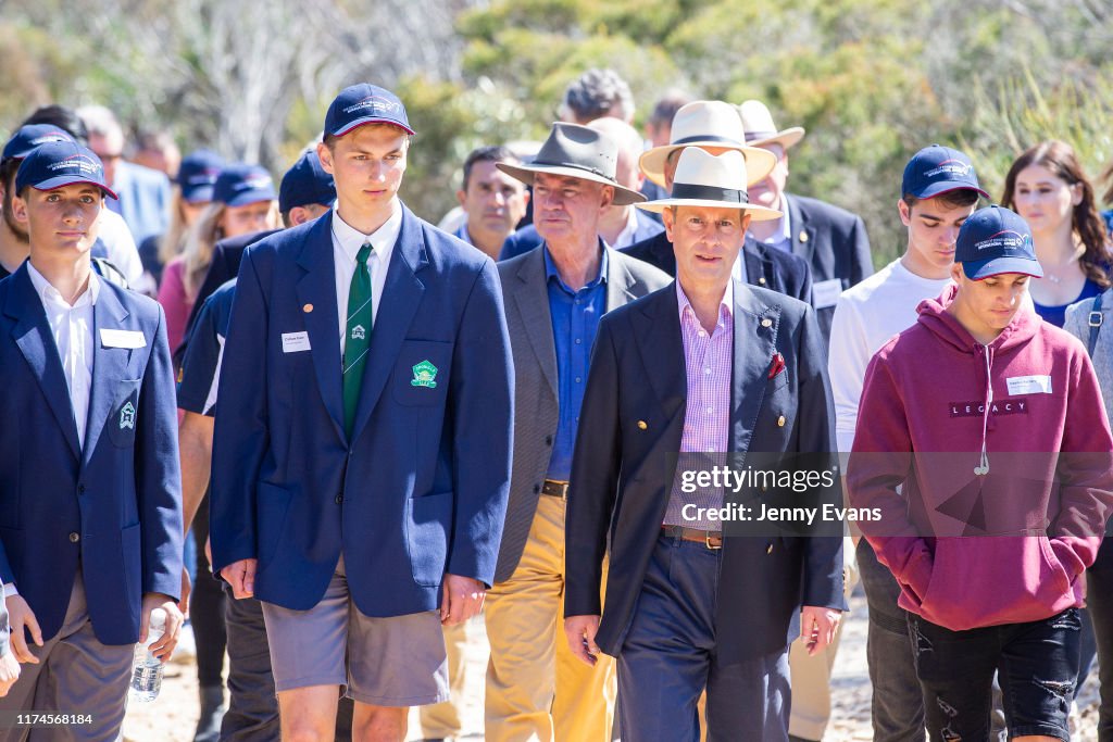 Prince Edward Presents Visits Wollongong