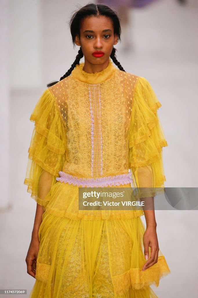 Bora Aksu - Runway - LFW September 2019