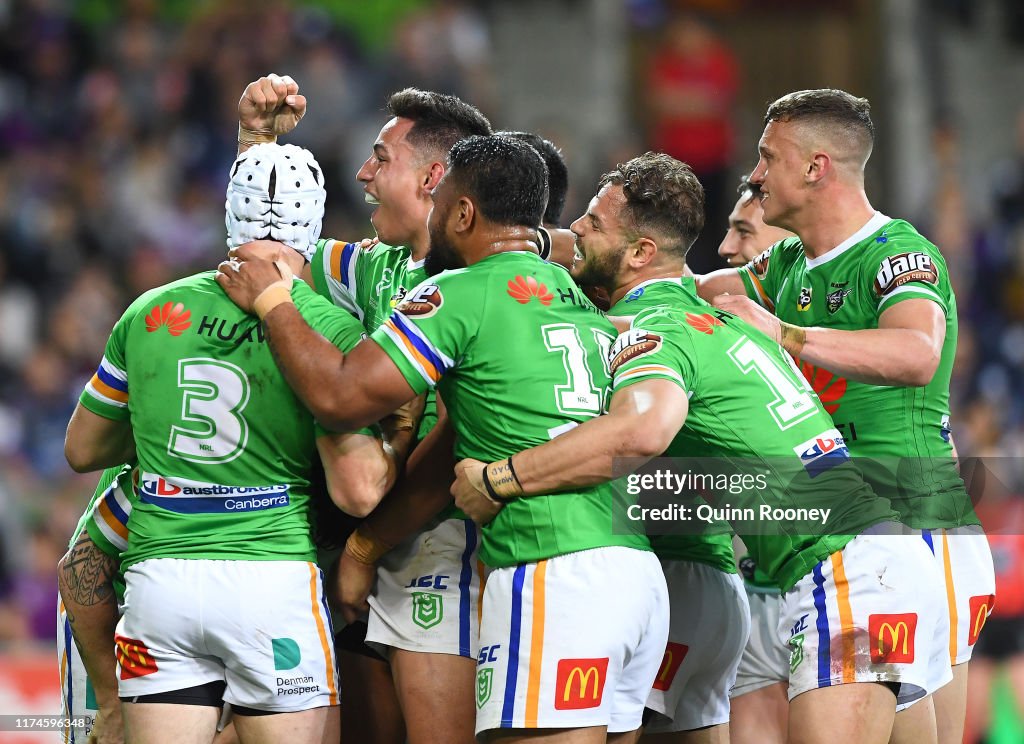 NRL Qualifying Final - Storm v Raiders