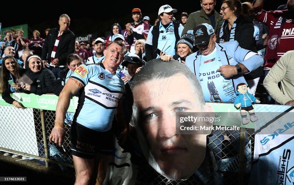 NRL Elimination Final - Sea Eagles v Sharks