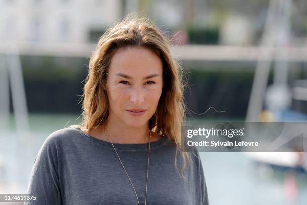 Vanessa Demouy attends the 21th Festival of TV Fiction At La Rochelle : Day Four on September 14, 2019 in La Rochelle, France.