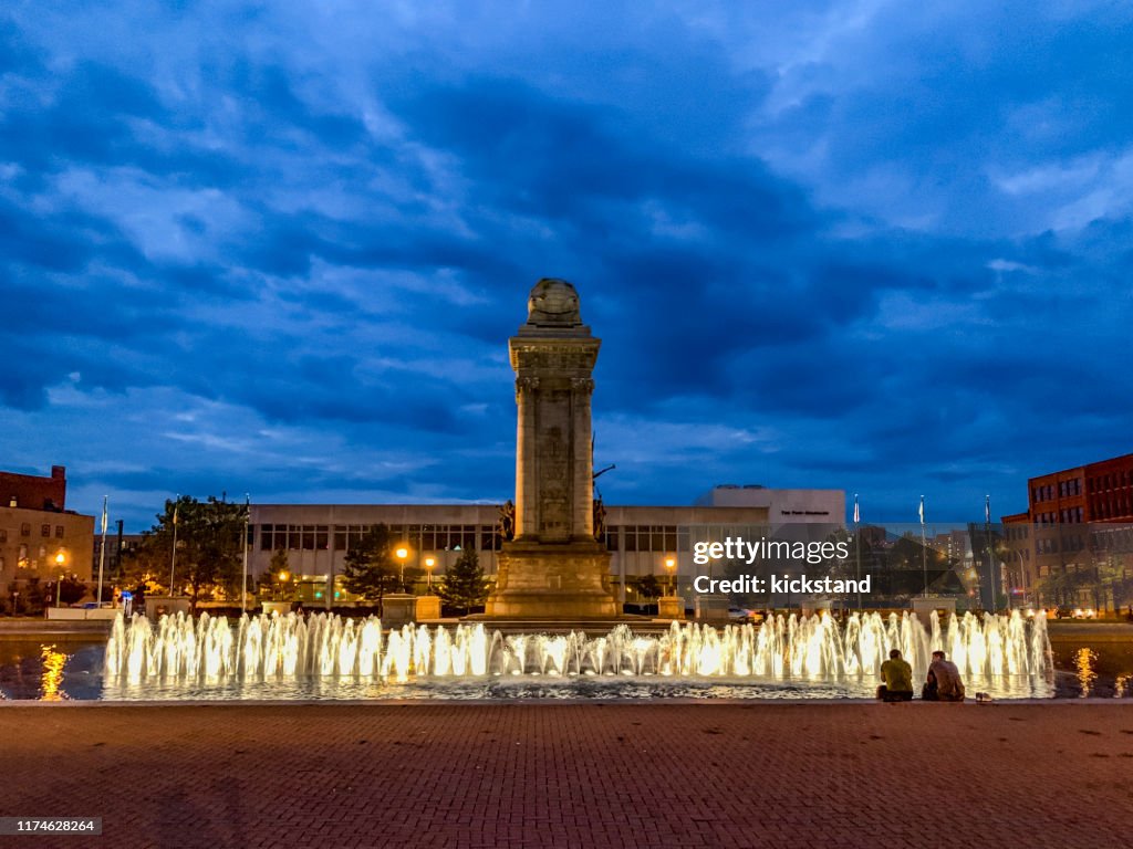 Clinton Square fountain, Syracuse New York