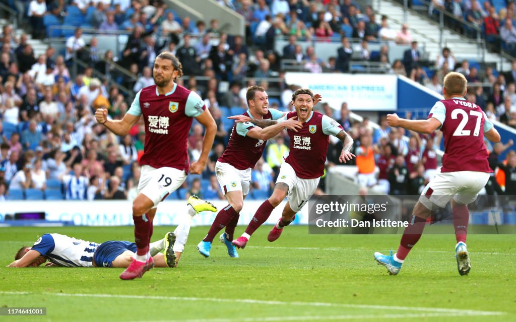 Brighton & Hove Albion v Burnley FC - Premier League