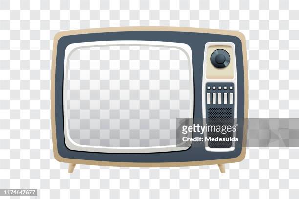 television - the past stock illustrations