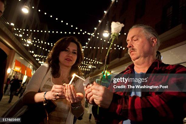 Vigil for victim in the Lululemon attack that killed Jayna Murray, 30 began at the Mindfulness Center in Bethesda with friends and the community as...