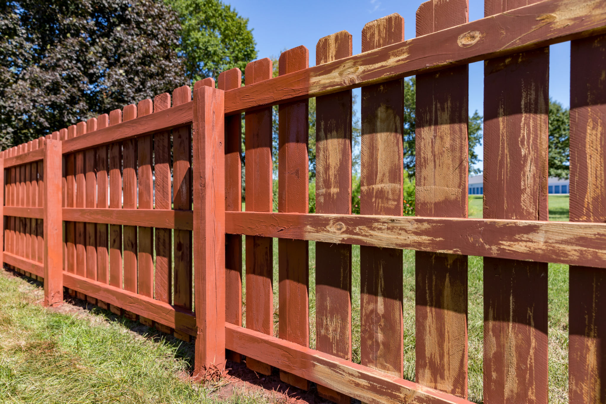 fence painting
