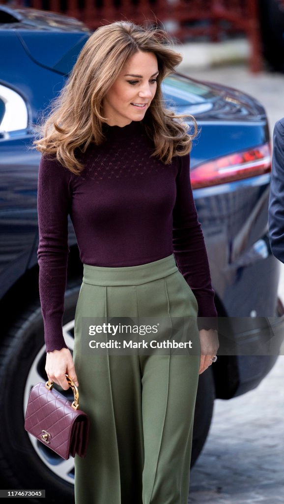 The Duchess Of Cambridge Visits The Angela Marmont Centre For UK Biodiversity