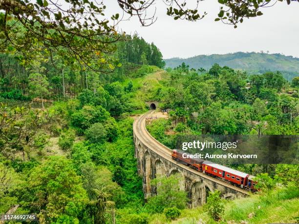 nine arch bridge, ella, sri lanka - hill station stock pictures, royalty-free photos & images