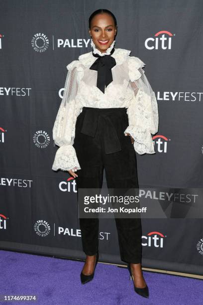 Tika Sumpter attends The Paley Center For Media's 2019 PaleyFest Fall TV Previews - ABC at The Paley Center for Media on September 14, 2019 in...