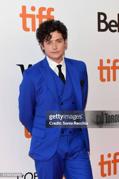 Aneurin Barnard attends the "Radioactive" premiere during the 2019 Toronto International Film Festival at Princess of Wales Theatre on September 14,...