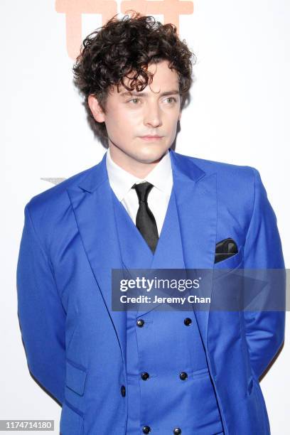 Aneurin Barnard attends the "Radioactive" premiere during the 2019 Toronto International Film Festival at Princess of Wales Theatre on September 14,...