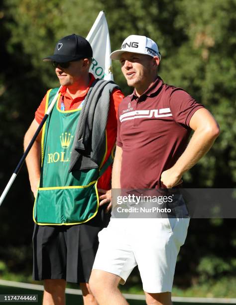 Matt Wallace during the Rolex Pro Am at Golf Italian Open in Rome, Italy on October 9, 2019