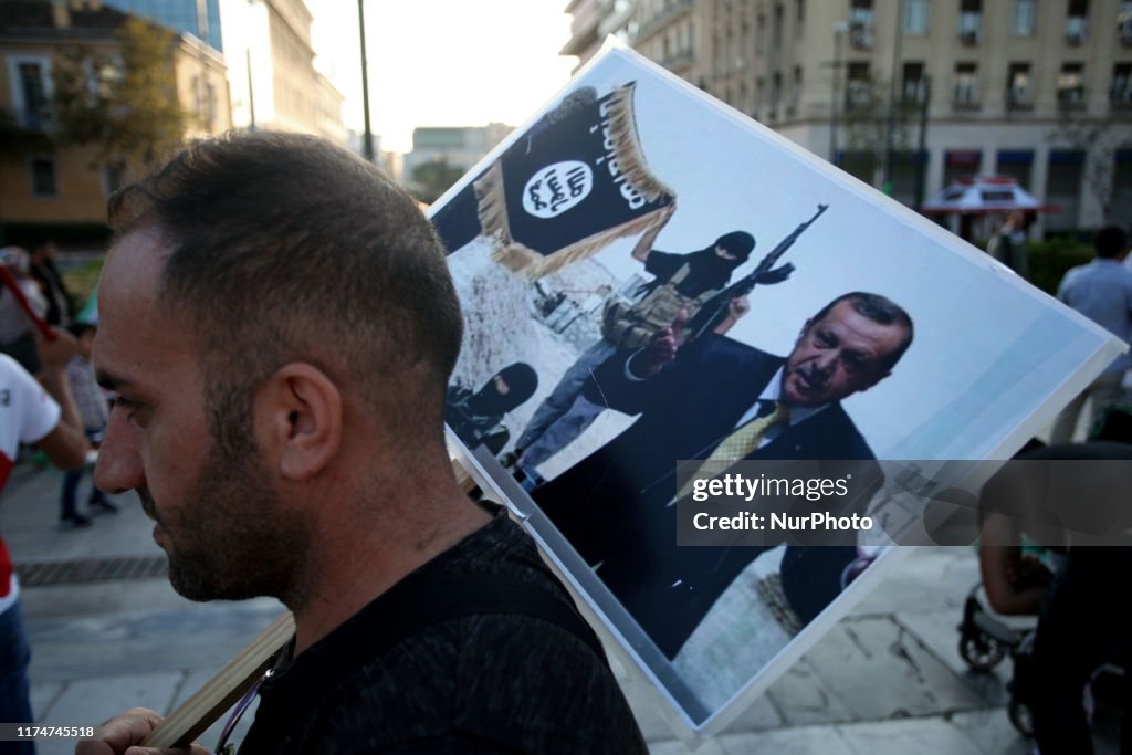 Kurds Protest In Athens