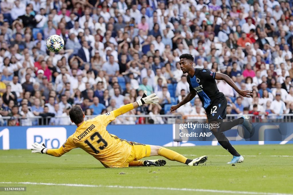 UEFA Champions League"Real Madrid v Club Brugge"