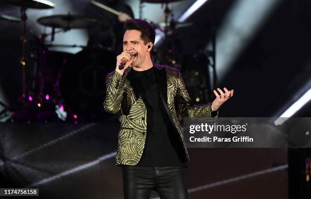 Brendon Urie of Panic! at the Disco performs onstage during 2019 Music Midtown at Piedmont Park on September 14, 2019 in Atlanta, Georgia.