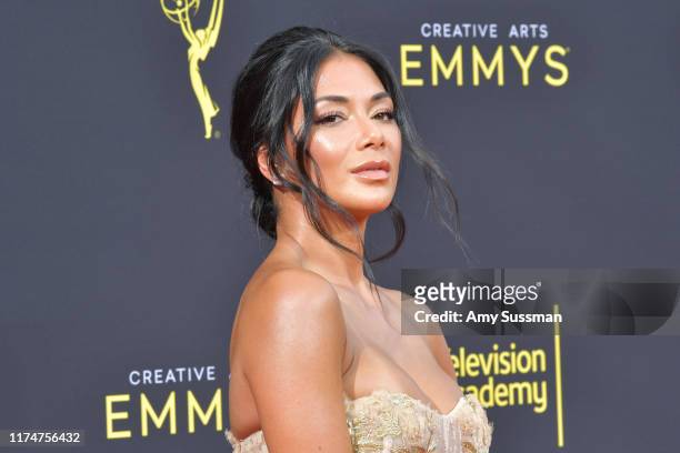 Nicole Scherzinger attends the 2019 Creative Arts Emmy Awards on September 14, 2019 in Los Angeles, California.