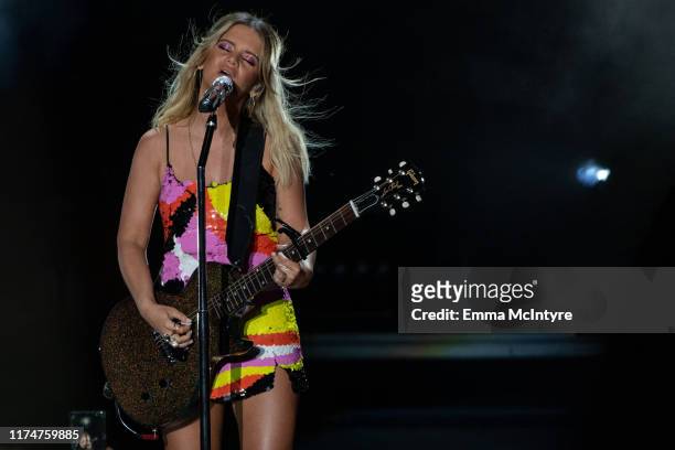 Maren Morris performs onstage at The Greek Theatre on September 14, 2019 in Los Angeles, California.
