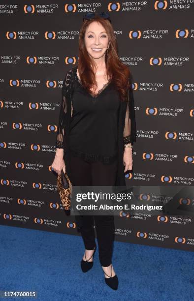 Cassandra Peterseon attends the Mercy For Animals 20th Anniversary Gala at The Shrine Auditorium on September 14, 2019 in Los Angeles, California.