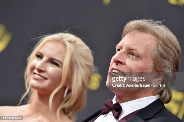 Mandy Hansen and Sig Hansen attend the 2019 Creative Arts Emmy Awards on September 14, 2019 in Los Angeles, California.