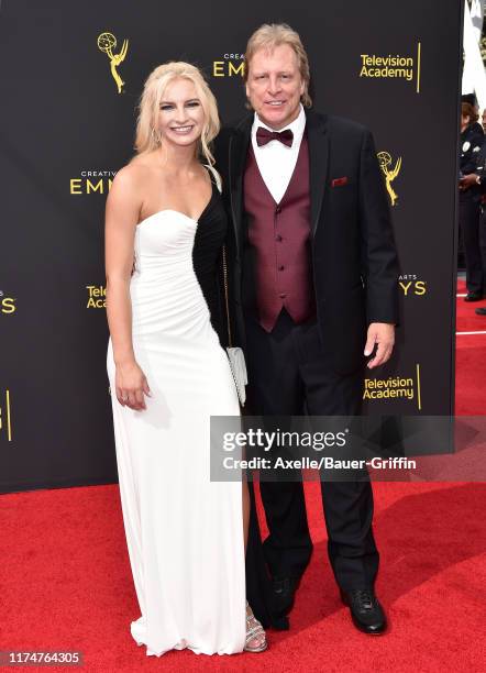 Mandy Hansen and Sig Hansen attend the 2019 Creative Arts Emmy Awards on September 14, 2019 in Los Angeles, California.