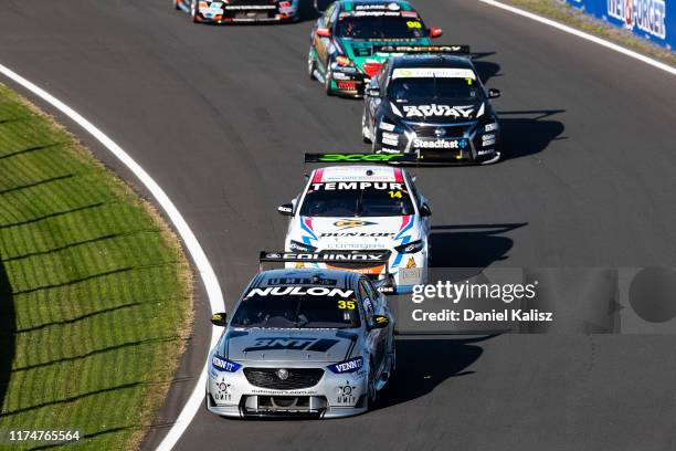 Todd Hazelwood drives the Matt Stone Racing Holden Commodore ZBduring the Auckland SuperSprint Supercars Championship at Pukekohe Park Raceway on...