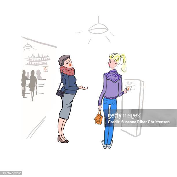 1,452 Two People Talking Cartoon Photos and Premium High Res Pictures -  Getty Images