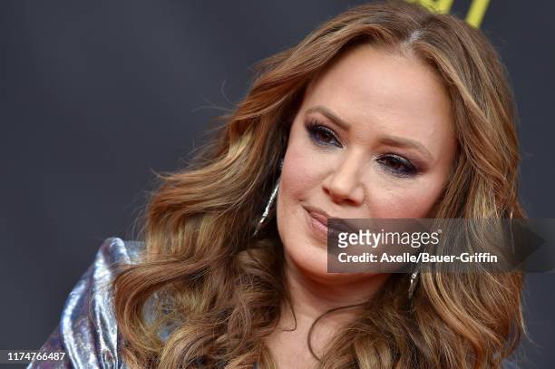 Leah Remini attends the 2019 Creative Arts Emmy Awards on September 14, 2019 in Los Angeles, California.