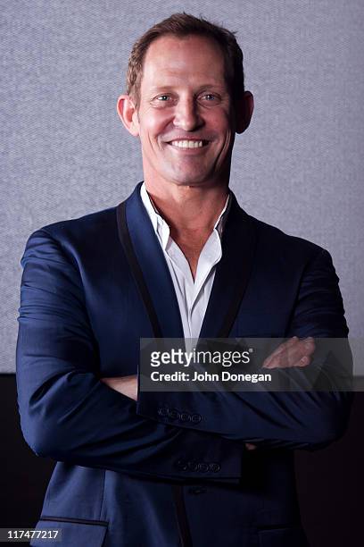Todd McKenney poses for a portrait at the cast anouncement for the new Australian stage production of "Annie" at Doltone House on June 27, 2011 in...