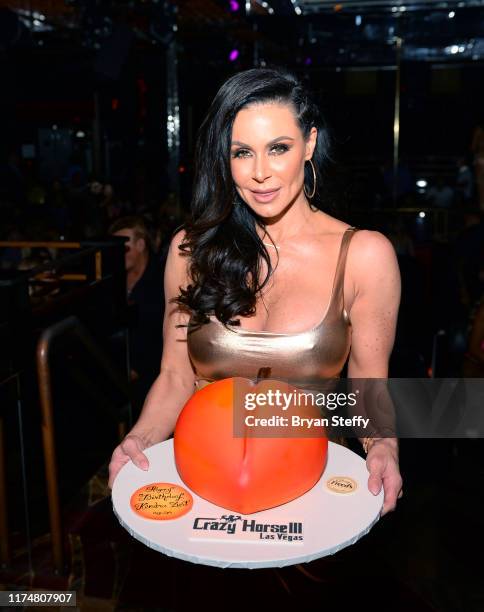 Adult film actress Kendra Lust celebrates her birthday at the Crazy Horse 3 Gentlemen's Club on September 14, 2019 in Las Vegas, Nevada.