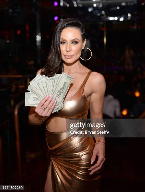 Adult film actress Kendra Lust celebrates her birthday at the Crazy Horse 3 Gentlemen's Club on September 14, 2019 in Las Vegas, Nevada.