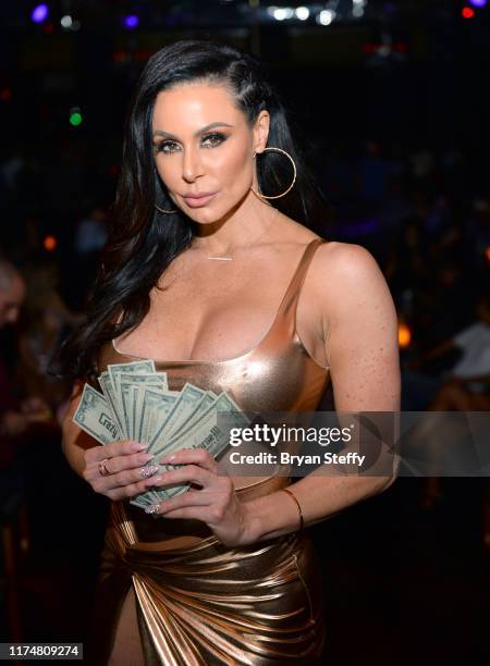 Adult film actress Kendra Lust celebrates her birthday at the Crazy Horse 3 Gentlemen's Club on September 14, 2019 in Las Vegas, Nevada.