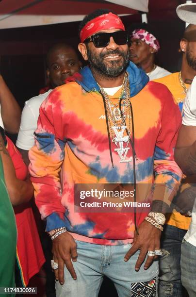 September 15: Jim Jones attends the Official Revolt Summit after party at Compound on September 15, 2019 in Atlanta, Georgia.
