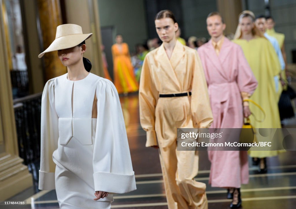 Emilia Wickstead - Runway - LFW September 2019