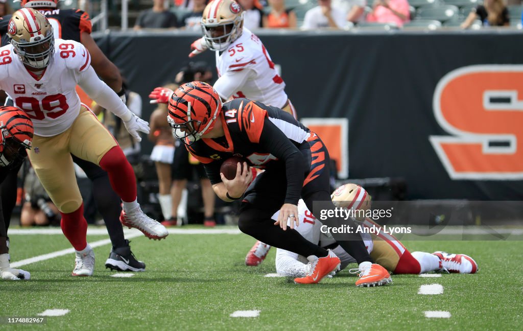 San Francisco 49ers v Cincinnati Bengals