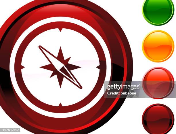 travel compass internet royalty free vector art - nautical compass stock illustrations