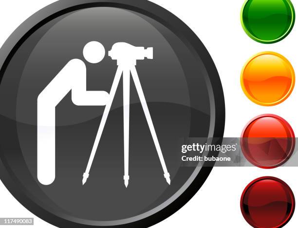 illustrations, cliparts, dessins animés et icônes de ingénieur de construction internet vectorielles libres de droits - niveau à bulle