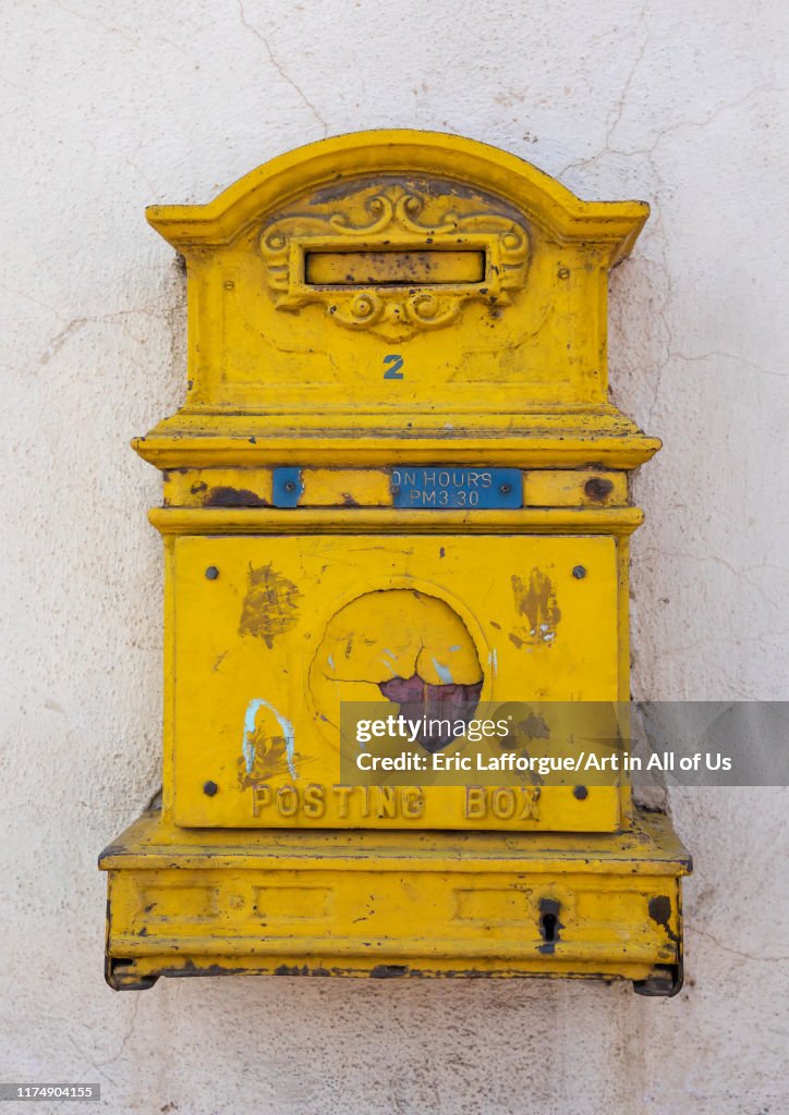 Colonial Text Box Letter box from englsih colonial times, Central region, Asmara,... News ...