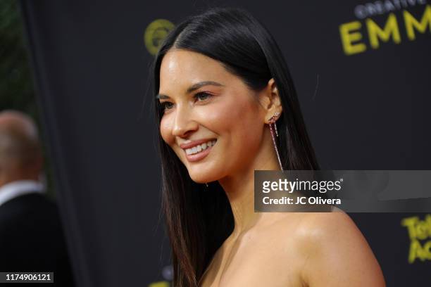 Olivia Munn attends the 2019 Creative Arts Emmy Awards on September 15, 2019 in Los Angeles, California.