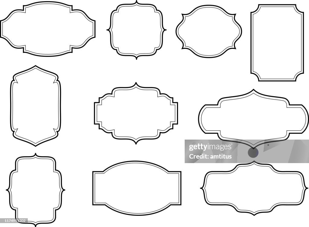 Fronteras ornamentadas