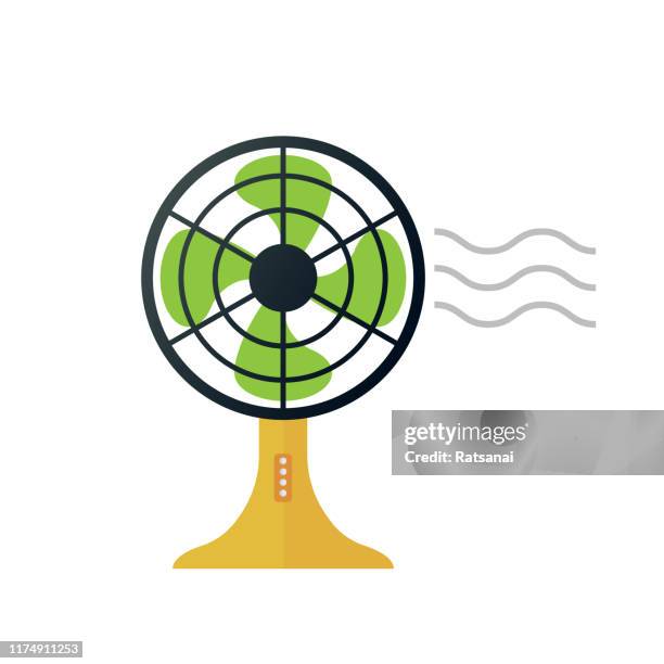 ilustrações de stock, clip art, desenhos animados e ícones de electric fan - electric fan