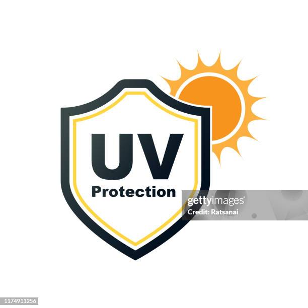 uv protection - sun safety stock illustrations