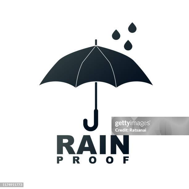 rain proof - waterproofing stock illustrations