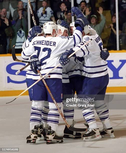 Toronto Maple Mathiue Larry Schneider Photos and Premium High Res Pictures - Getty Images