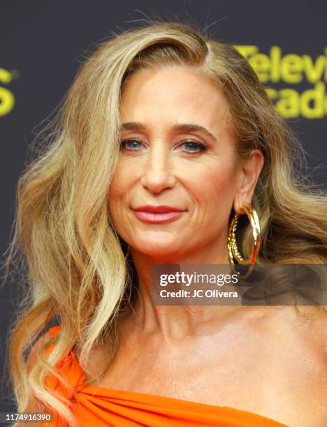 Allyson B. Fanger attends the 2019 Creative Arts Emmy Awards on September 15, 2019 in Los Angeles, California.