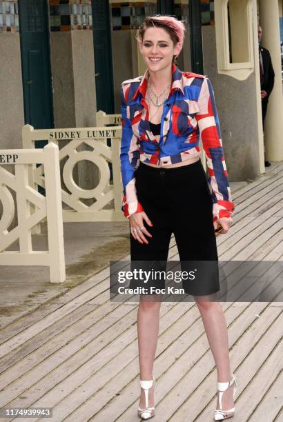 Kristen Stewart attends the Kristen Stewart photocall during the 45th Deauville American Film Festival on September 13, 2019 in Deauville, France.