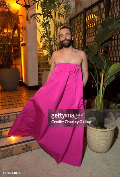 Jonathan Van Ness attends the 2019 Netflix Creative Arts Emmy After Party at Hotel Figueroa on September 15, 2019 in Los Angeles, California.